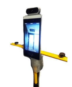 Alternative view of 3l oxygen cylinder