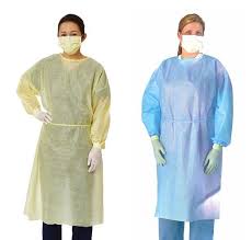 Alternative view of Bulk Disposable Isolation Gown large