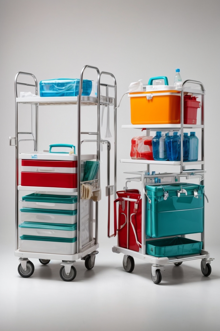 laundry trolleys for hospitals