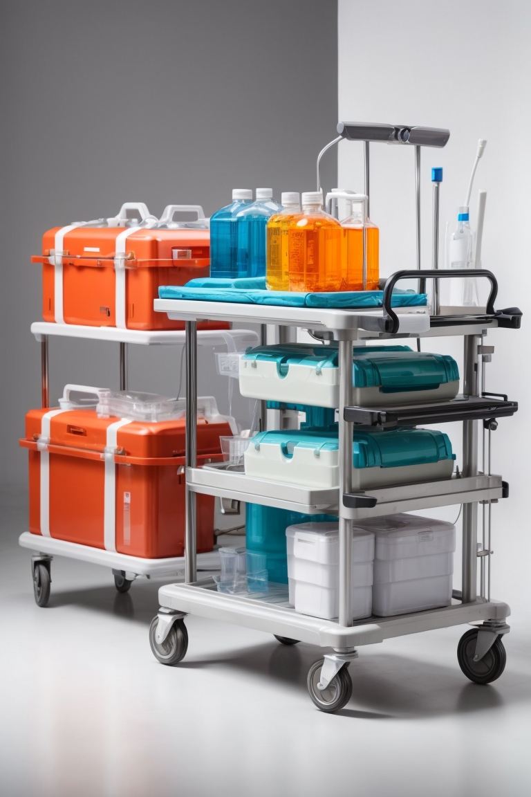 Medical ICU (MICU) Emergency Cart