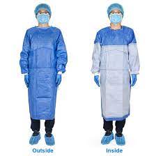 Alternative view of Gowns Surgical Sterile Size: Large