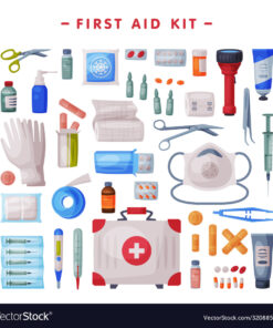 15 items in a first aid kit