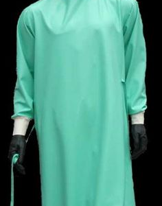 Disposable Theatre Gown - Jade Green (40gsm)