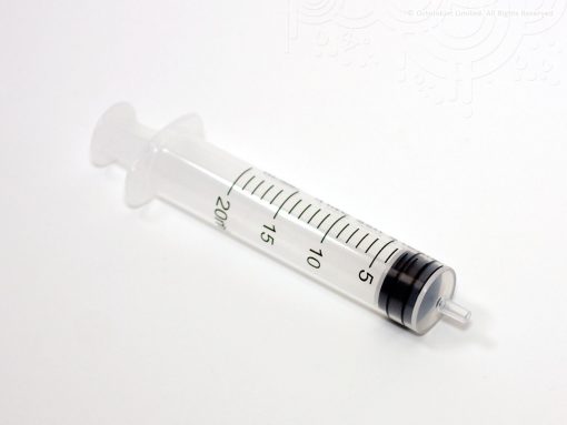 20ml Luer Slip Syringe 3-part, concentric tip