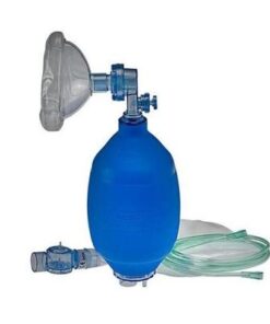 Rubber Resuscitator – Adult Color Blue