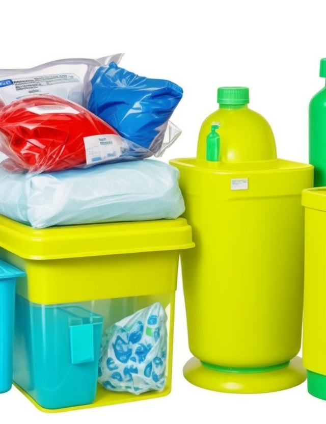 bio-hazard plastic bags