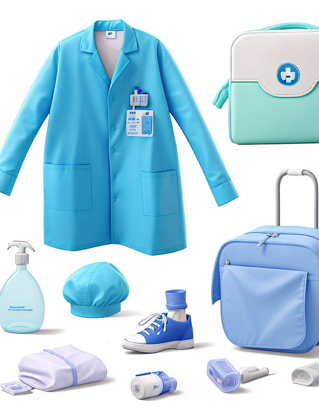 Disposable shoe covers green 50 gsm