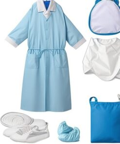Disposable isolation gown (50gsm)