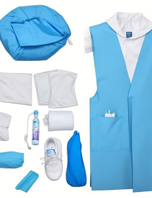 Disposable non woven overshoes blue