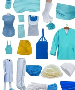 Bulk Disposable Isolation Gown large
