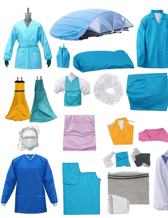 Disposable gown top blue XXX large