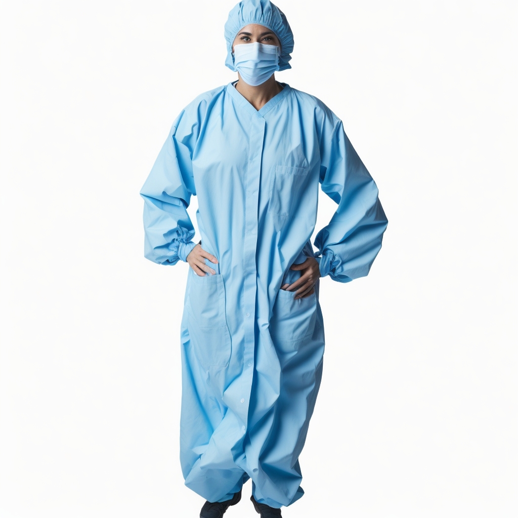 Disposable Coveralls blue large