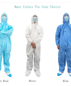 Disposable shoe covers orange 30 gsm