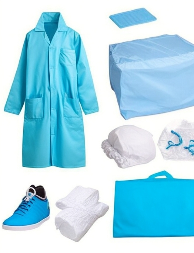Disposable STERILE surgical/folio NON REINFORCED gown - 1 unit (50gsm)