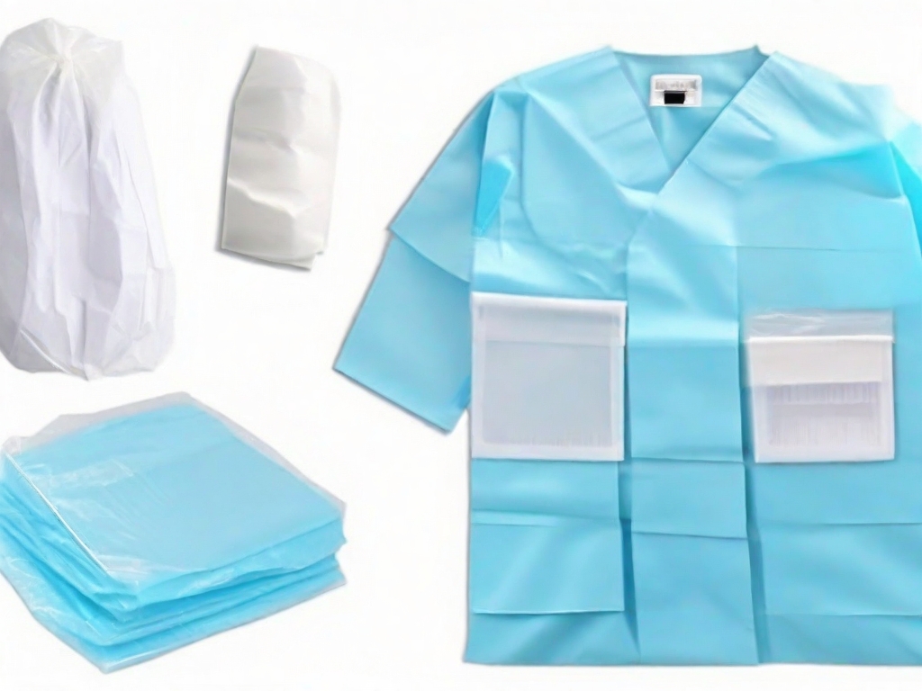 Disposable examination gown (40gsm)