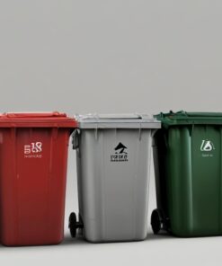 660l refuse bin