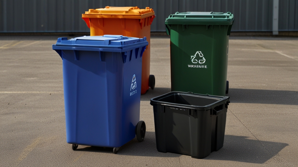 1100 litre waste bin