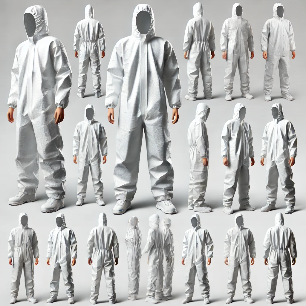Reusable coveralls blue - Image 6