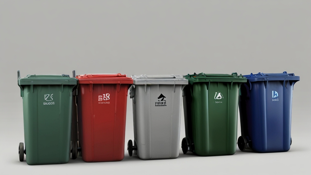 1100l waste bin