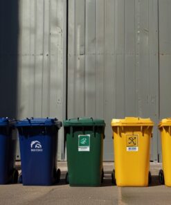 120 litre wheelie bin storage