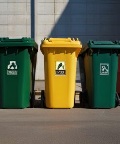 400 litre wheelie bin