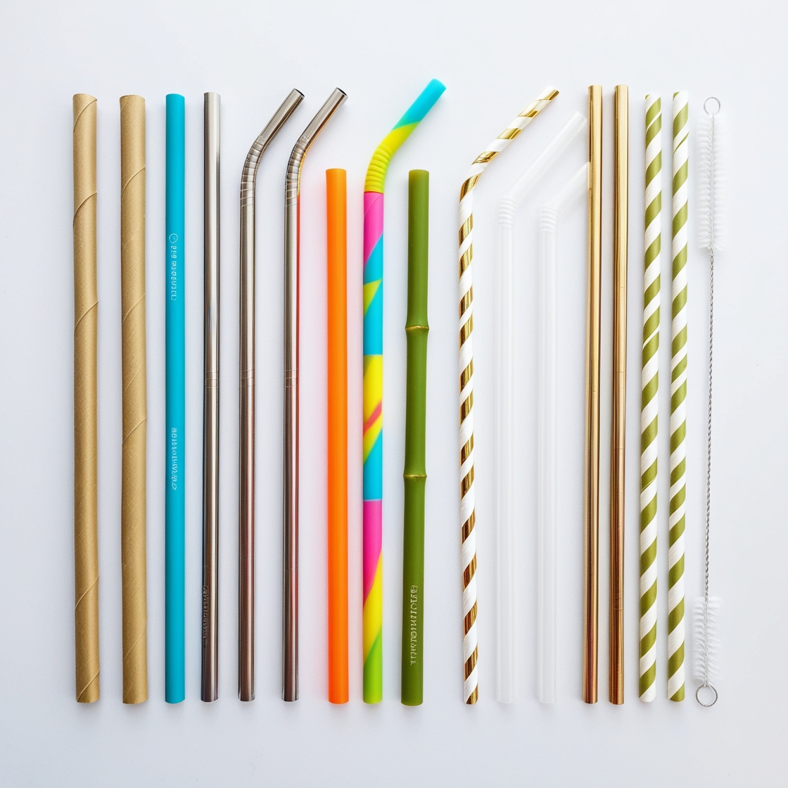 drinking straws