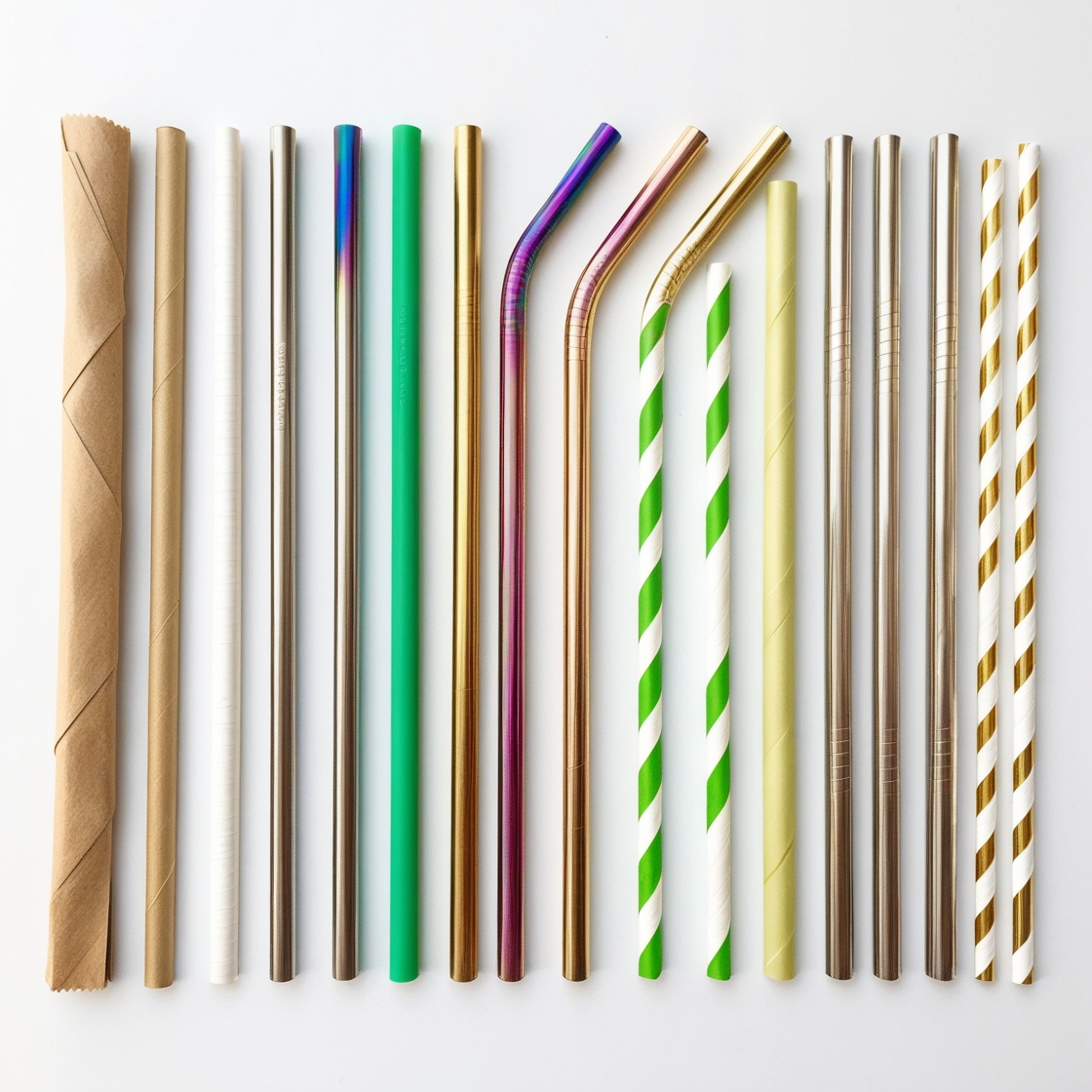 Bulk reusable straws