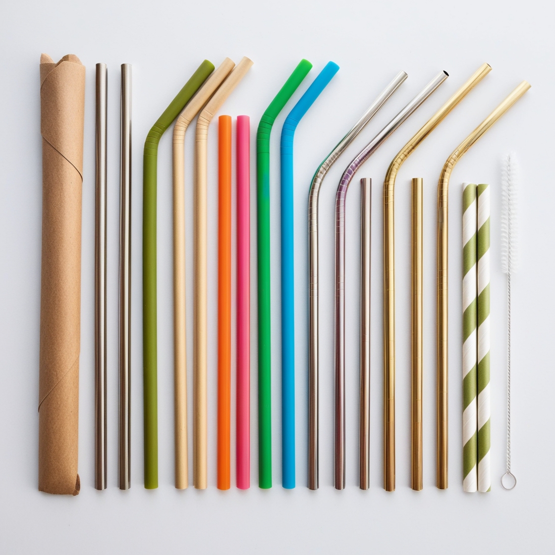 biodegradable straws individually wrapped