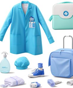 Barron Poly Cotton Dust Coat - White / 56