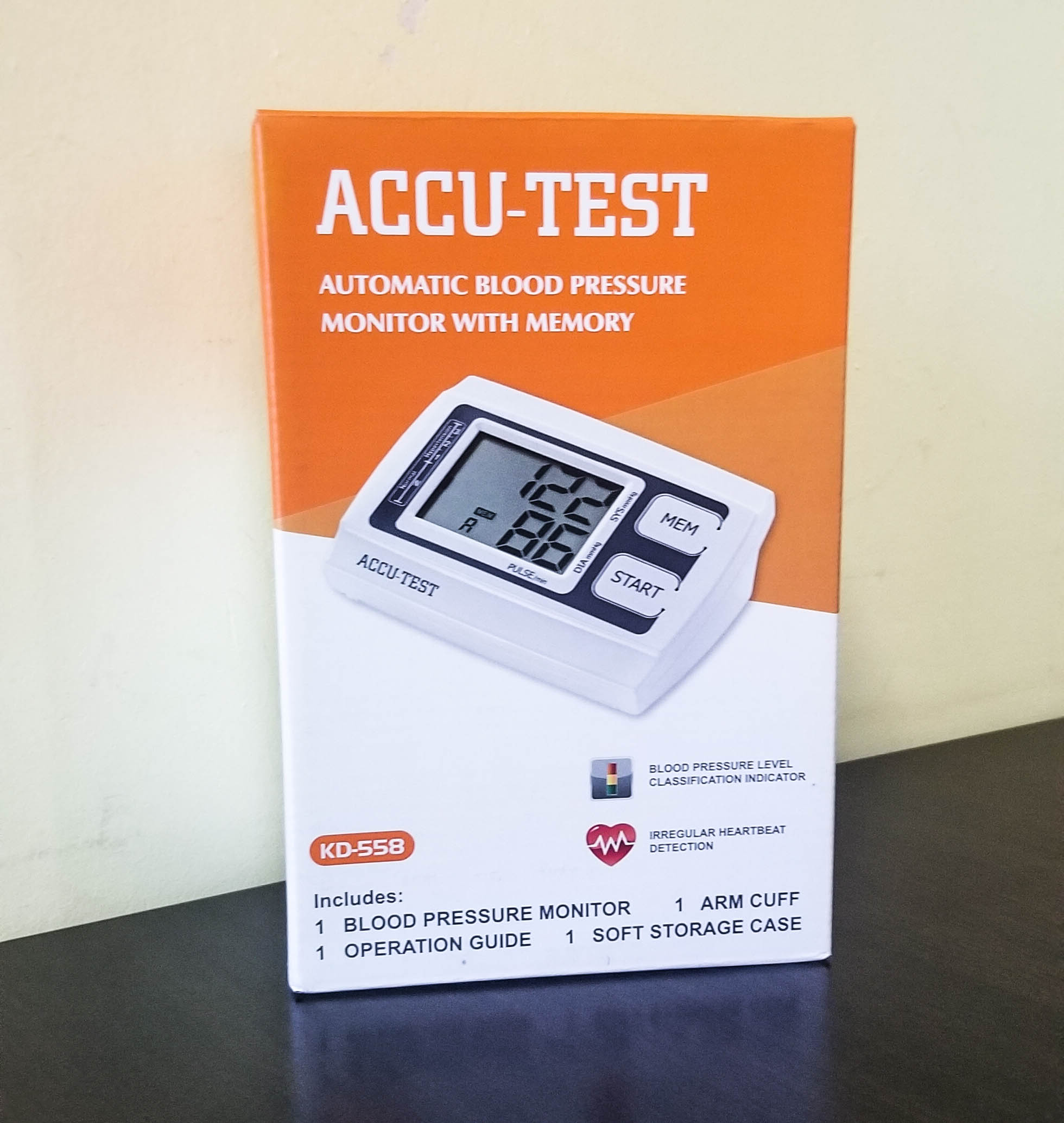 ACCU-Test Blood Pressure Monitor