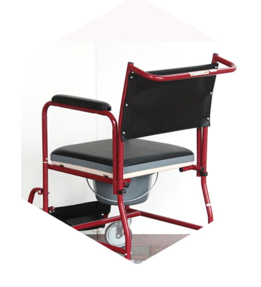 Commode FS691 with Detachable Arm and Foot Rest - Image 4
