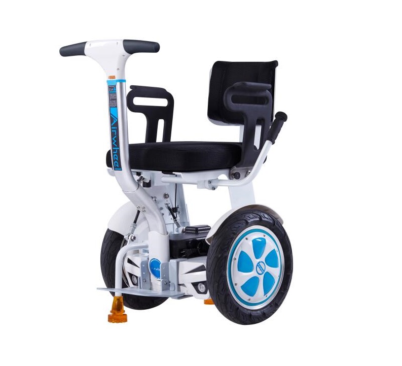 Airwheel A6TS self balance electric wheelchair/ Sit-on Scooter (White/Blue) - Image 5