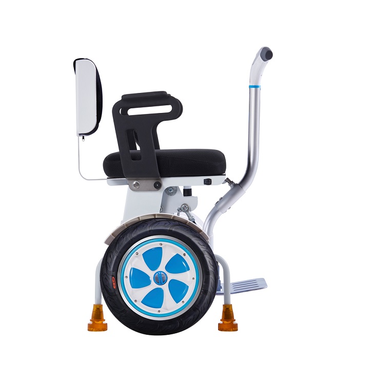 Airwheel A6TS self balance electric wheelchair/ Sit-on Scooter (White/Blue) - Image 4