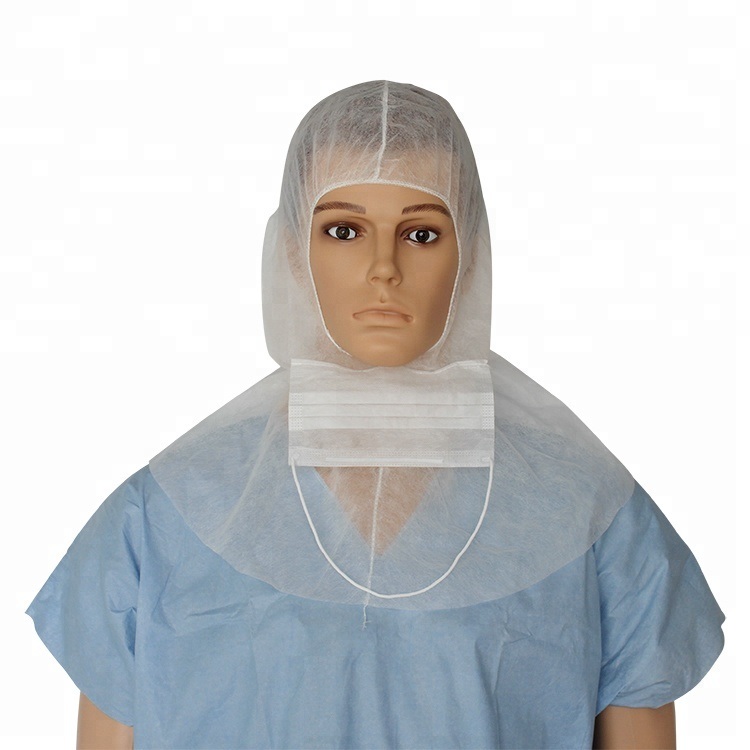 Medical Disposable Balaclava Hood Pack of 100 - Image 4
