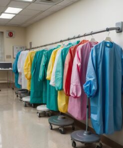 Disposable mop caps red