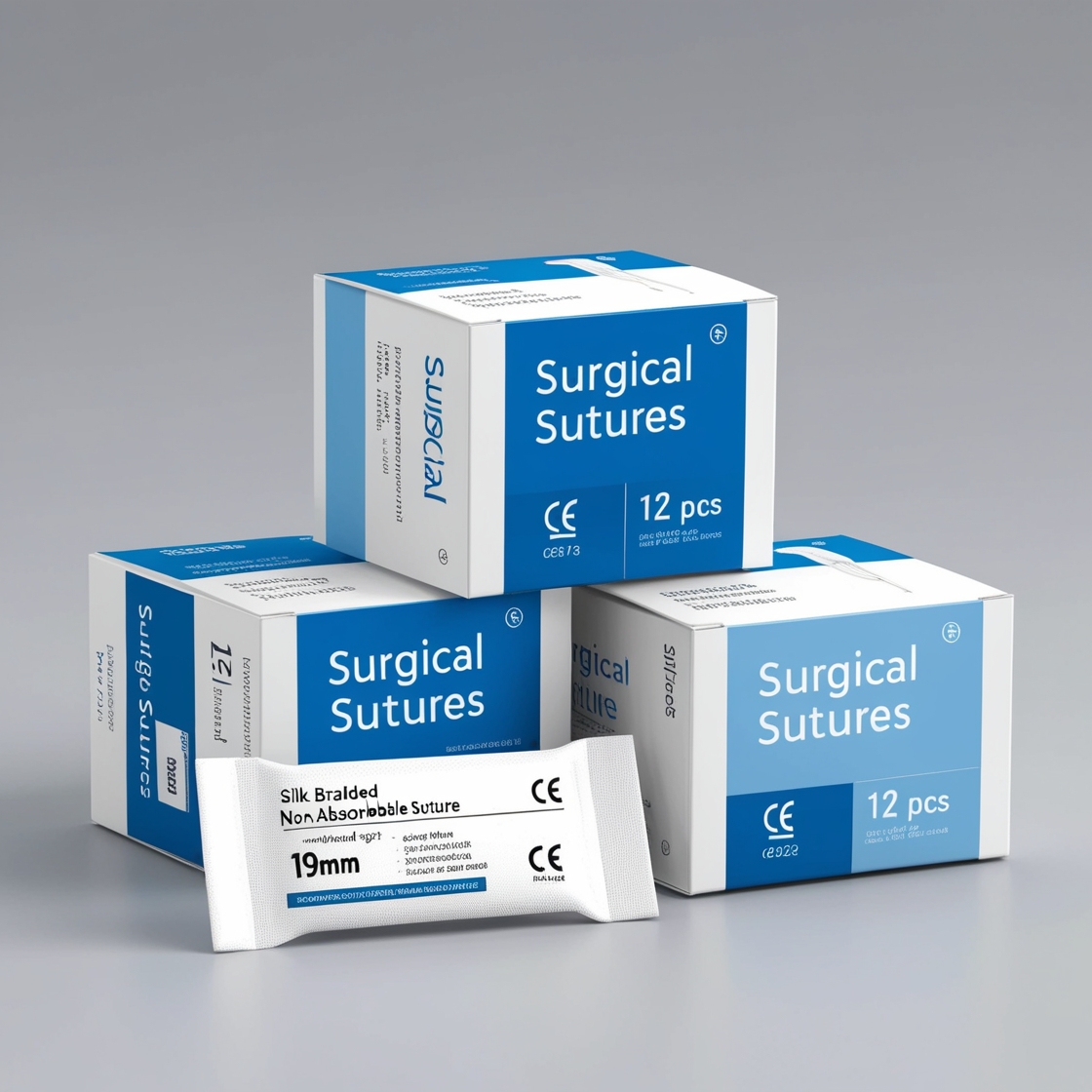 Suture Chromic - 3,0mm 1/2 circle