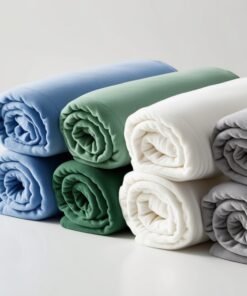 white hospital bed sheets