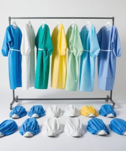 Disposable mop caps white 50 gsm