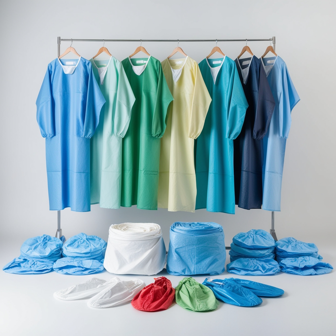 Disposable mop capss Yellow