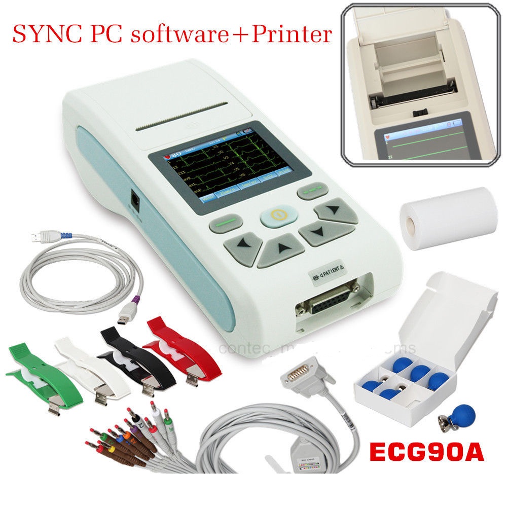 Handheld ECG CMS90A Machine with Printer - Image 2