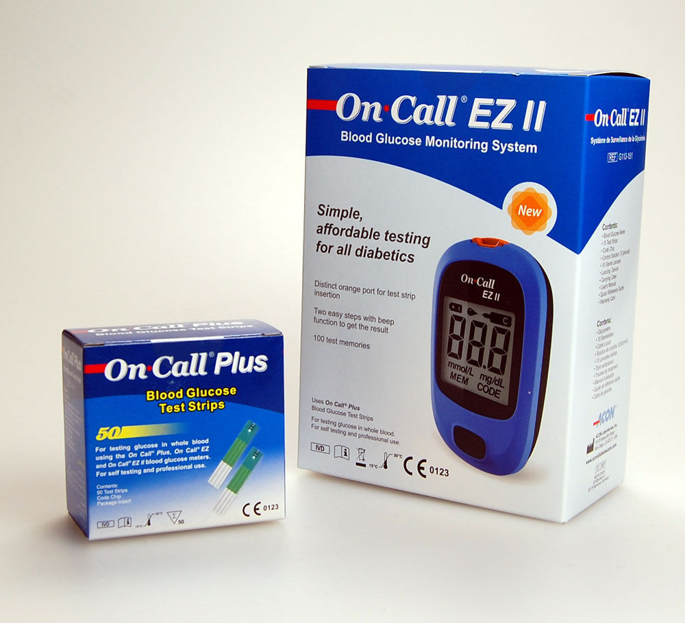 On call Plus/EZ Glucose strips (25's)