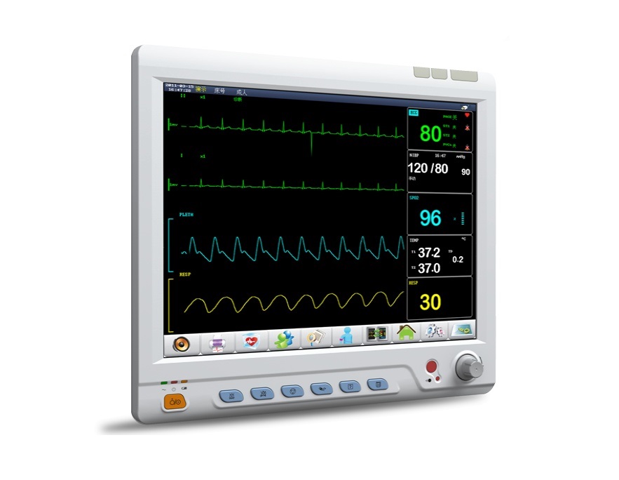 15" Multiparameter Patient Monitor MD9015T