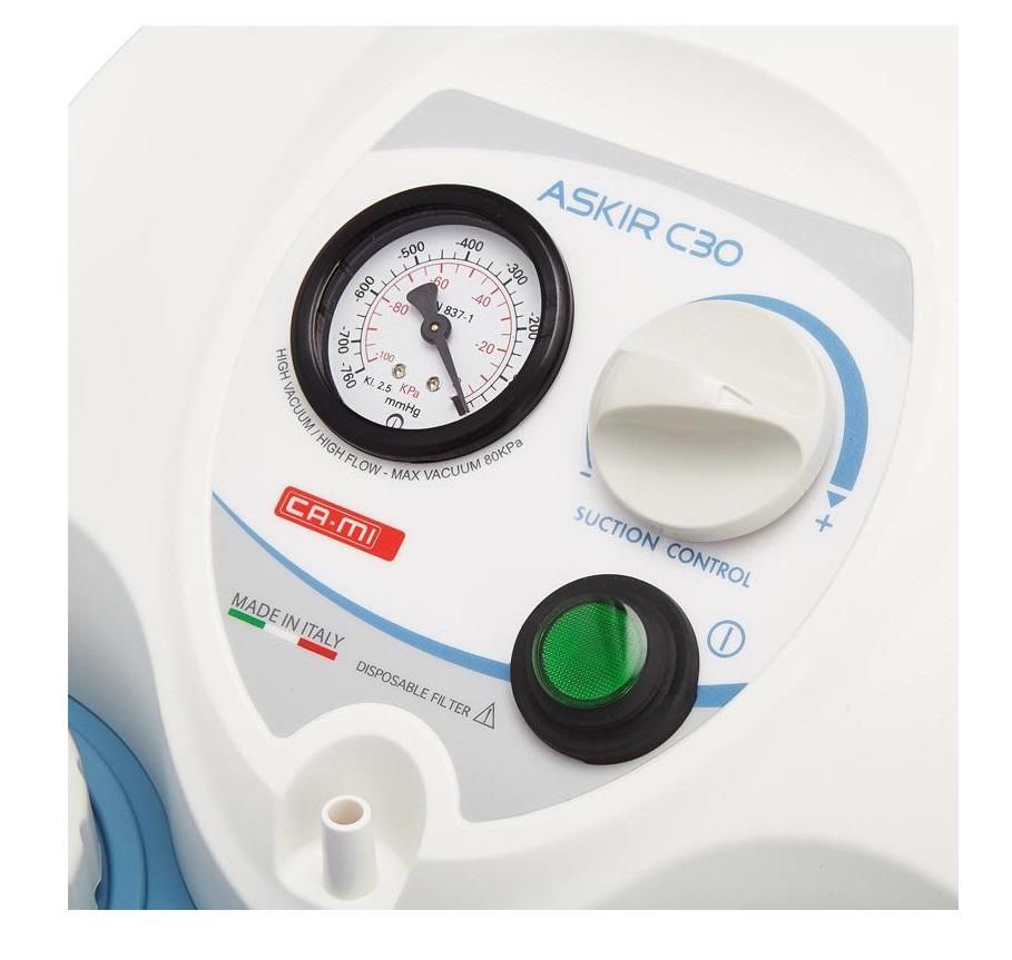 Surgical Suction Askir 30C - mobile 2 bottles - Image 3