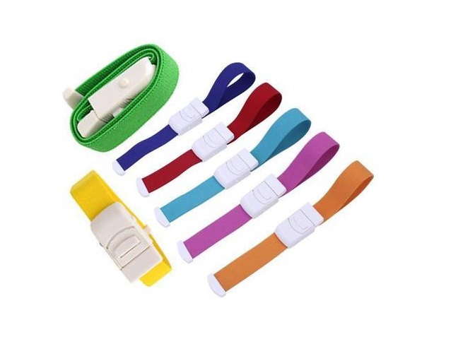 Tourniquet, Elastic with Clip - Assorted Colors