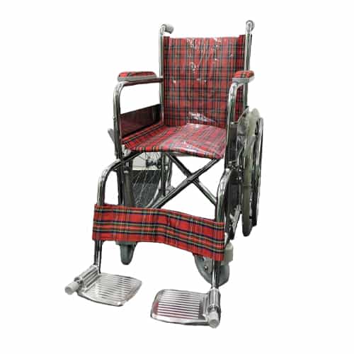 Wheelchair Child Steel Fixed Arm/Foot 35cm/14inch - Image 2