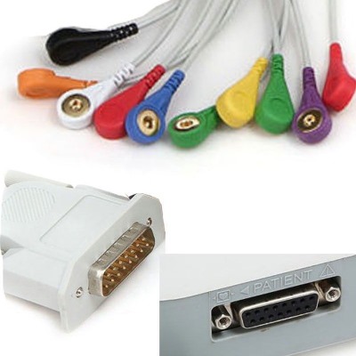 ECG Cable - 10 Lead - Button Type - Image 3