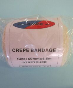 Bandage Crepe - 50mm Hi-Care 4.5m stretched