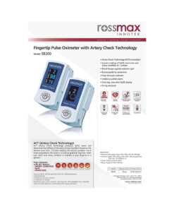 Alternative view of Rossmax SB200 Artery Check Pulse Oximeter