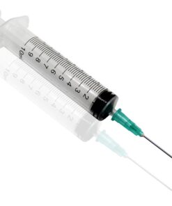 Syringe with needle 10ml/21G