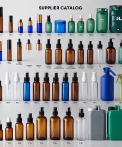 500ml Green Glass Bottle with Pipette